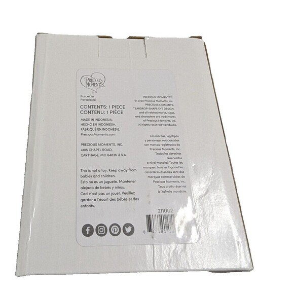 Precious Moments 211001 You Fill Me With Christmas Cheer Dated Girl Ornament 21 - Picture 3 of 3